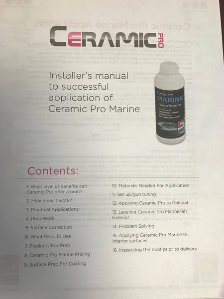 Ceramic Pro - Marine Sample Pack
